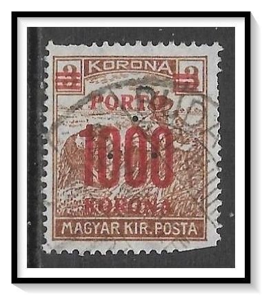 Hungary #J96 Postage Due Used