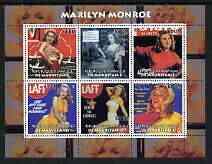 MAURITANIE SHEET MARILYN MONROE 