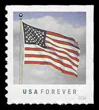 PCBstamps  US #5055 Bk Sgl {47c}U.S. Flag, MNH, (15)