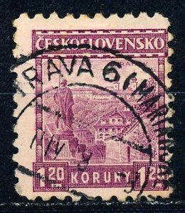 Czechoslovakia #132 Single Used