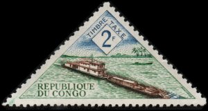 Congo Republic J42 - Mint-NH - 2fr Riverboat / Barges (1961)