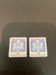 Us sc O147,O148 MNH