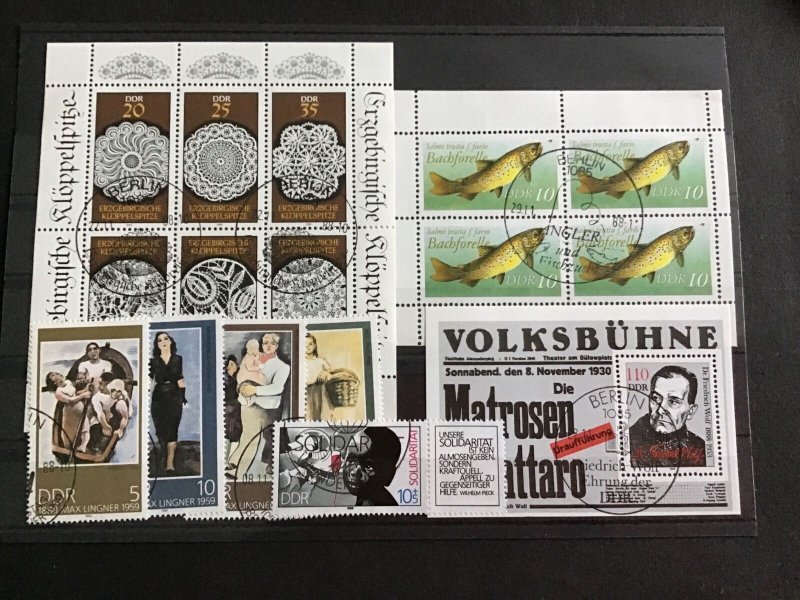 German Democratic Republic 1988  Cancelled   Stamps R38958