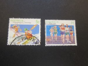 Australia 1990 Sc 1114,1118 FU