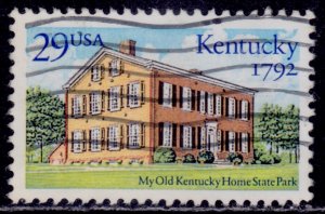 United States, 1992, Kentucky Statehood, 29c, #2636, used