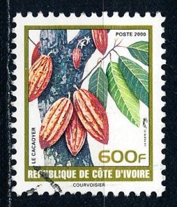 Ivory Coast #1078 Single Used