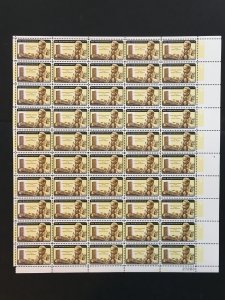 1962 sheet, Dag Hammarskjold Yellow Inverted, Sc# 1204