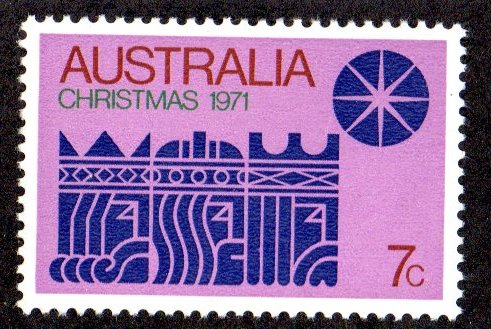 AUSTRALIA 508a MNH SCV $12.00 BIN $7.20 THREE KINGS