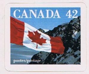 Canada Mint VF-NH #1388 Flag over Mountains