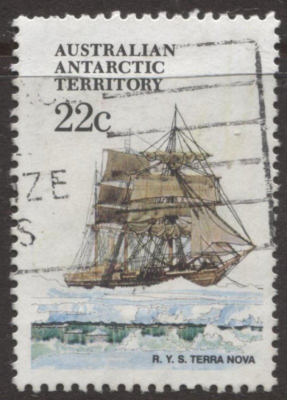 Antarctic Territory  #L44 Ships  Used