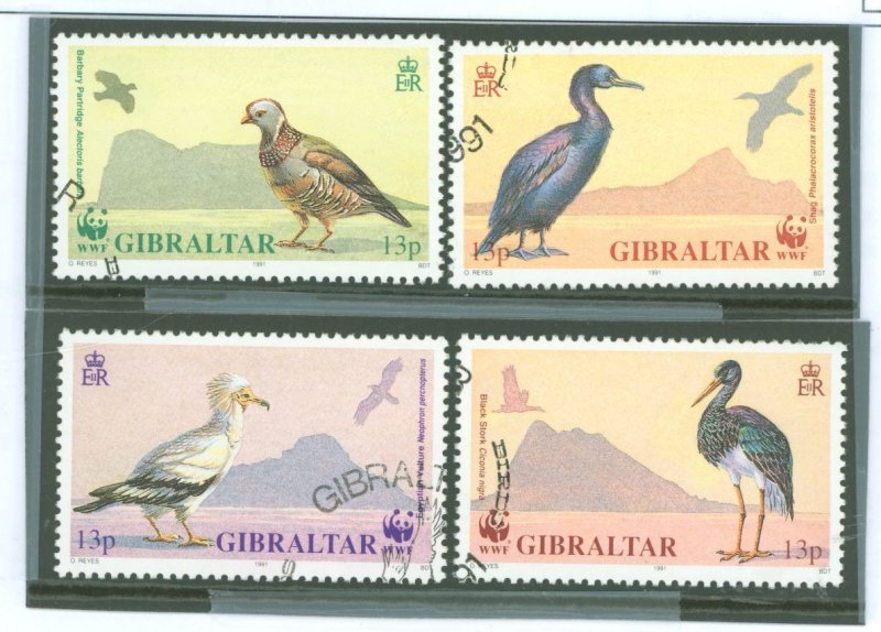 Gibraltar #591-594