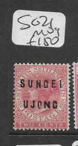 MALAYA SUNGEI UJONG (P0501B) QV 2C  SG 21  MOG 