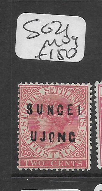 MALAYA SUNGEI UJONG (P0501B) QV 2C  SG 21  MOG