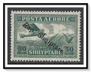 Albania #C11 Airmail NG