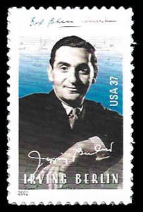 PCBstamps   US #3669 37c Irving Berlin, MNH, (6)