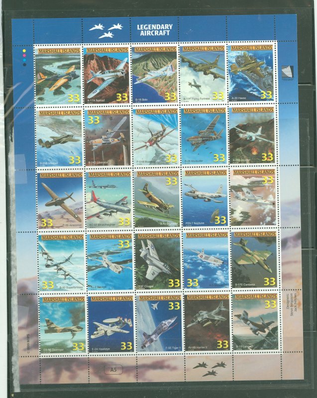 Marshall Islands #708 Mint (NH) Souvenir Sheet