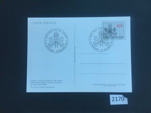 $1 World MNH Stamps (2170) Vatican Postal Card no philatelic value