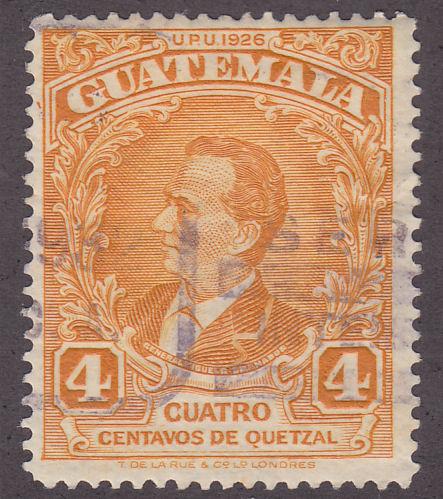 Guatemala 237 General Miguel G. Granados 1929