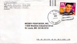 United States Fleet Post Office 29c Elvis Presley 1993 U.S. Navy, FPO 96350 N...