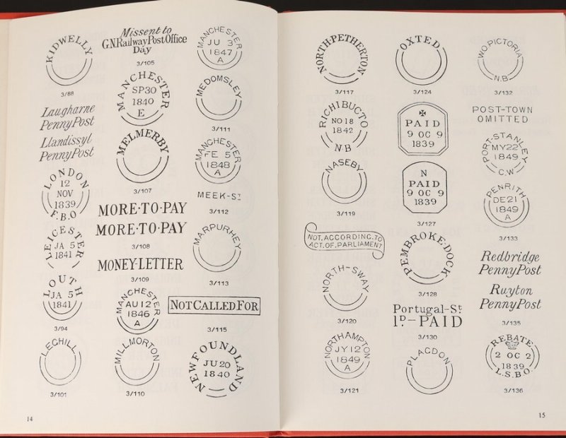 LITERATURE Great Britain Postmarks of the Date Impression Books PO Records. 