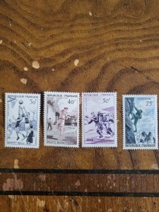 Stamps France Scott #801-4 nh