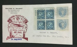 MOMEN: US # FIRST FLIGHT COVER #29613