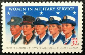 1997 Scott #3174 - 32¢ - WOMEN IN MILTARY SERVICE - Single Mint NH