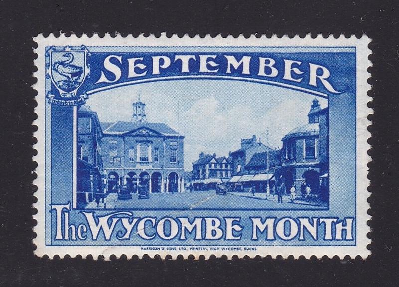 September The Wycombe Month Stamp by Harrison&Son MNH VGC