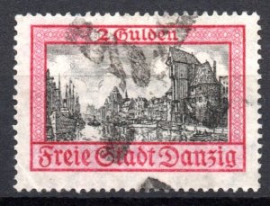 [AC] Germany Danzig 1925-1932 Sc #196 Mi 213 *USED* Mi-CV 10€