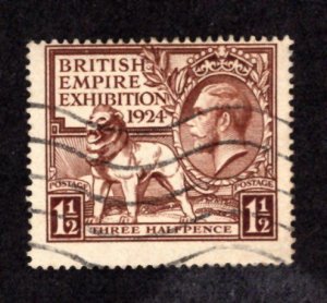 GREAT BRITAIN #186 F/OG ~JM-3536