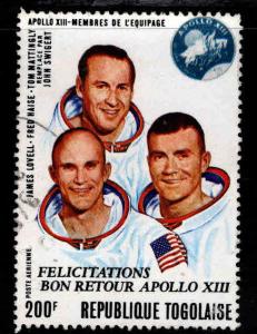 TOGO Scott C136 Used Apollo astronauts stamp