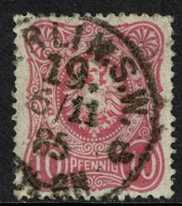 Germany #39 Used - 10pf Eagle (1875)
