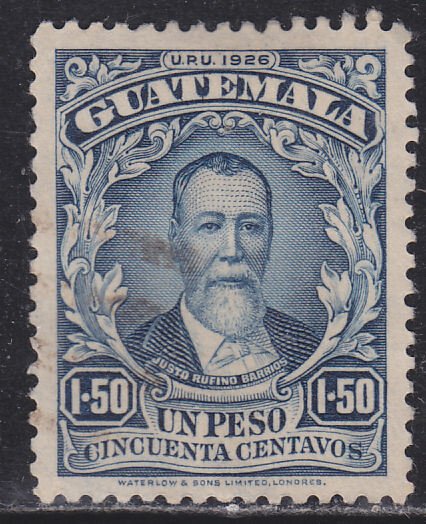 Guatemala 224 President Justo Rufino Barrios 1926