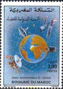 53703 MNH MARRUECOS 1992 AÑO INTERNACIONAL DEL ESPACIO