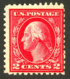 U.S. #406 MINT OG NH CREASE