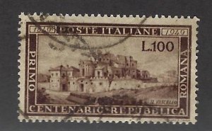 Italy SC#518 Used F-VF SCV$120.00...Grab a Value!