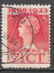 Netherlands 126: 7.5c Queen Wilhelmina, used, F