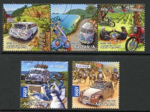 Australia SG3837a/41 2012 Road Trip Australia Set Fine Used