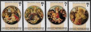 Cook Is. #888-91 MNH Set - Christmas Paintings