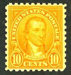 U.S. #591 MINT OG NH