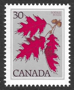 Canada Scott 720 MNH 30c Oak Leaves issue of 1978