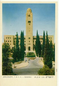 ISRAEL 1960's JERUSALEM Y.M.C.A BLDG  P/CARD MINT