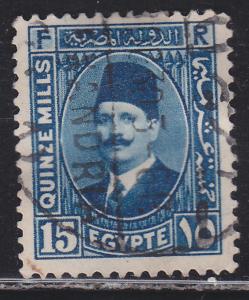 Egypt 139 King Fuad 1927