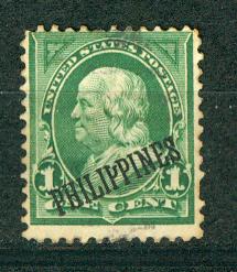 Philippines Scott # 213, used, variation