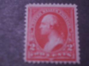 US # 248 MINT,LIGHTLY HINGED