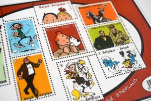 COLOR PRINTED BELGIUM 2011-2020 STAMP ALBUM PAGES (145 illustrated pages)