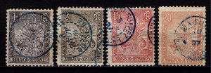 Madagascar 1903 Zebu and Lemur, Part Set [Used]