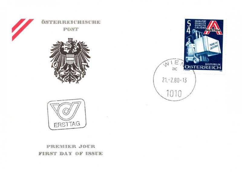 Austria, Worldwide First Day Cover