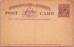 Australia - Unused Stationery Postcard - J126