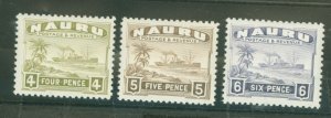 Nauru #23A-25 Mint (NH) Single